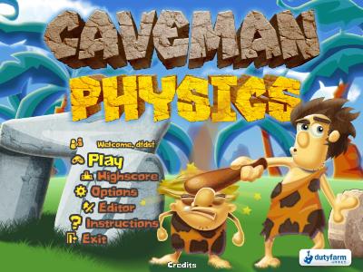 بازی Caveman Physics 2011