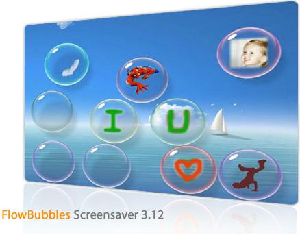 FlowBubbles Screensaver 3.12