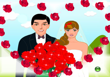 Bride and Groom Flash Game