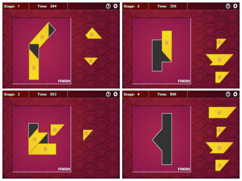 Four Piece Tangram PC game